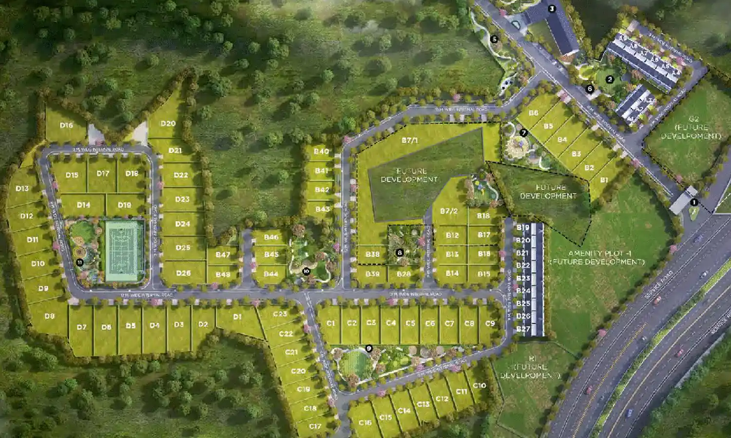 Kalpataru Aria Layout Plan